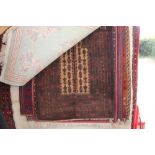 An approx 4'4" x 2'11" Old Bolochi rug
