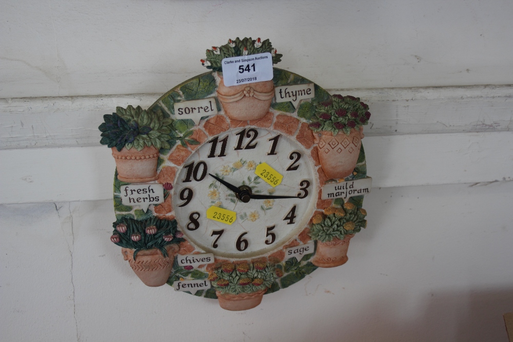 A wall clock