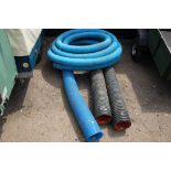 A quantity of drainage pipes