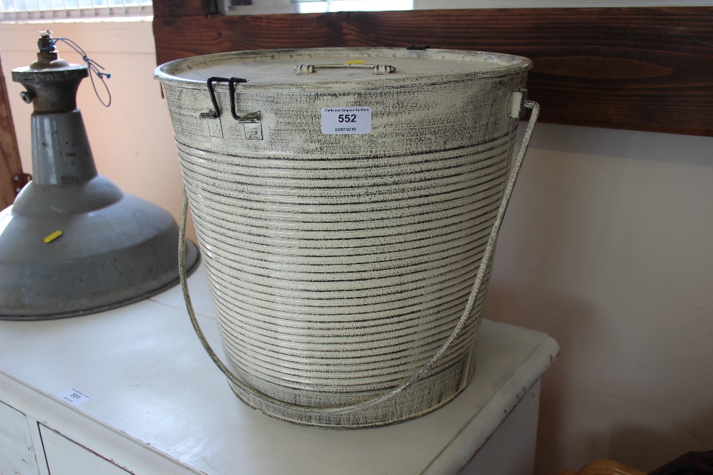 A swing handle bucket