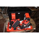 A Black & Decker Master Mate tool box together wit