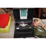 An Oliver potable type writer