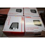 Four new LED flood lights