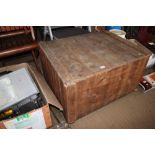 A pine storage box