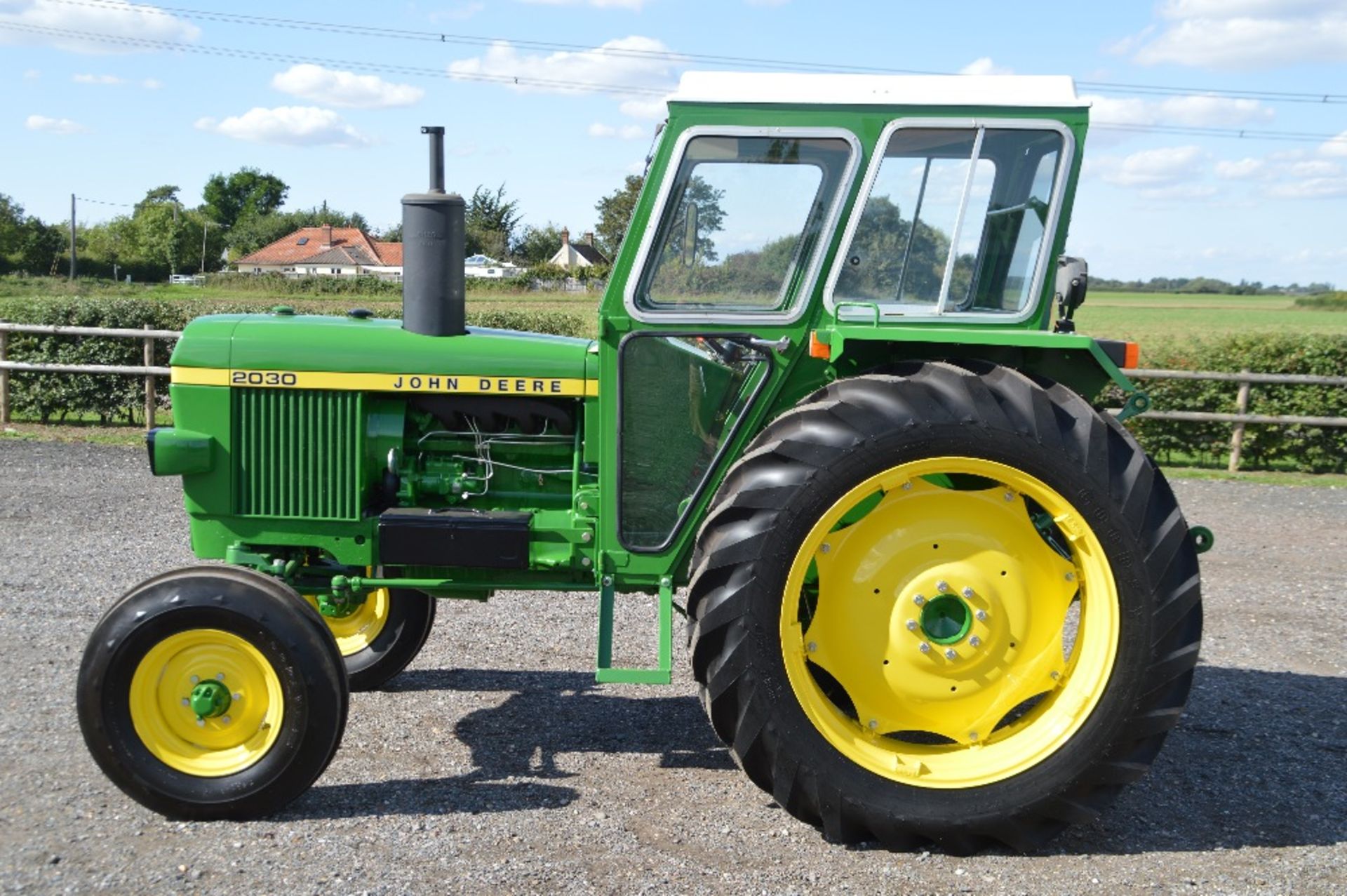 John Deere 2030 diesel 2WD tractor. 1977. Serial n - Image 8 of 13