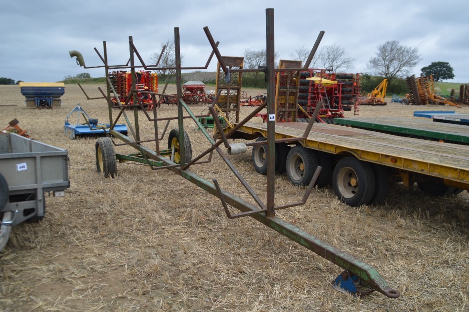 Irrigation pipe trailer. - Image 2 of 2