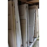 20 (approx.) various old painted doors