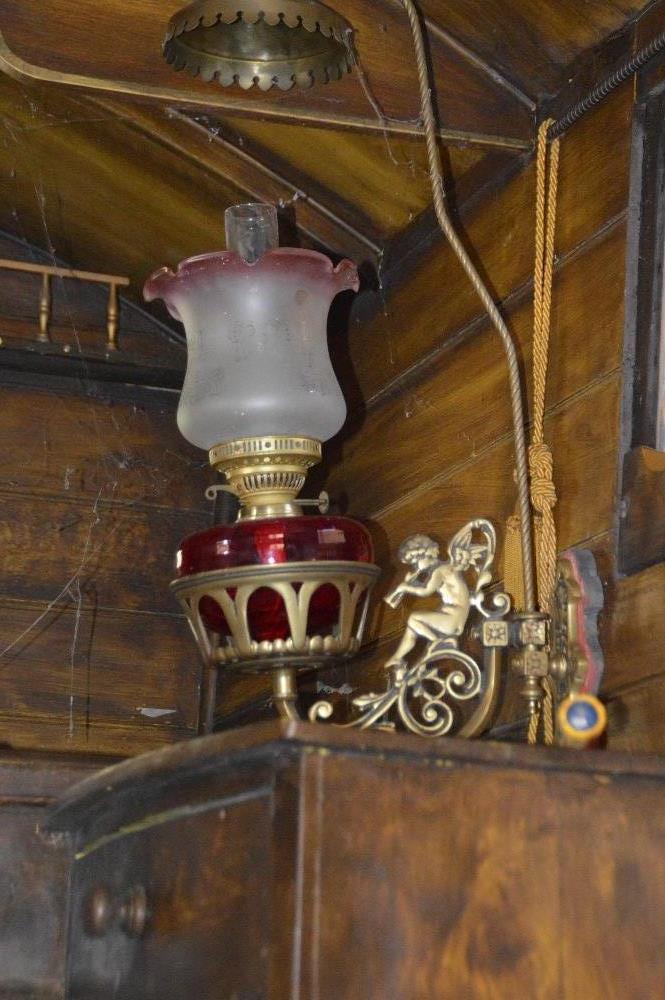 A Gypsy wagon ledge van. Fine example with angel lamp. Comes with shafts, with unique off set door, - Image 11 of 14