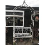 A decorative garden seat, standing approx. 2.4m