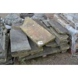 A quantity of York stone