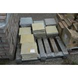 A quantity of stone paving slabs