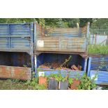 Three stillages and contents of Suffolk pantiles