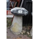 A saddle stone