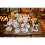 A large quantity of various china to include: Chin