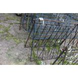 4x old wrought iron gates