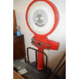A set of large Avery scales up to 250kg
