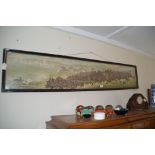 A print of "The Charge of the Light Brigade"; a fr