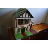 A small model 1930's doll's house