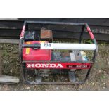 An old Honda generator