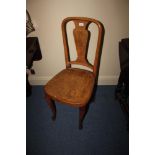 A bentwood standard chair