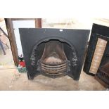 A Stovax cast iron fireplace