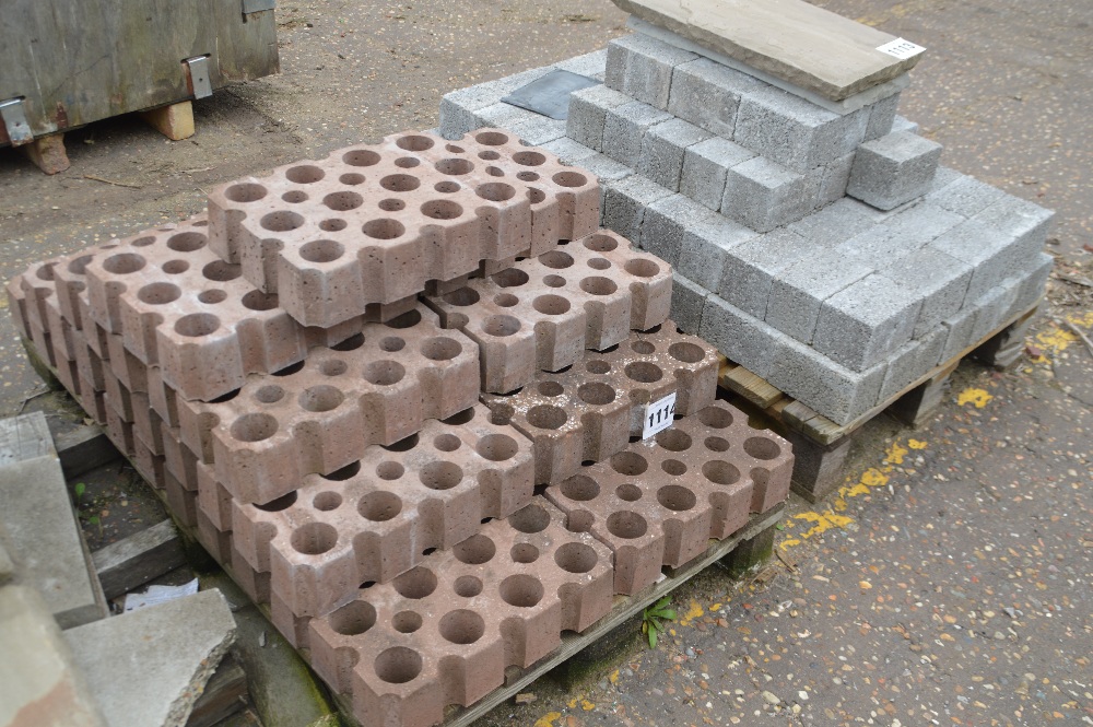 A pallet of perforated path blocks - Image 2 of 2