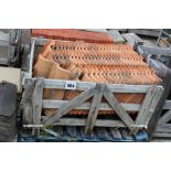 A crate of terracotta pantiles