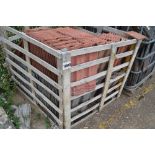 A crate of Redland concrete tiles