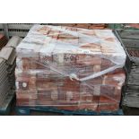 A pallet of red bricks comprising approx. 400