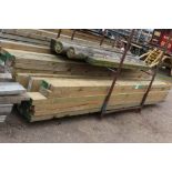 A large quantity of re-claimed and new timber, in