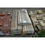 A quantity of large concrete window sils etc.