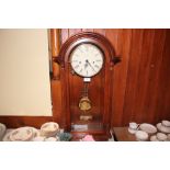 A Howard Miller Westminster chime two hole clock