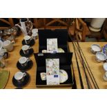 Two Villeroy & Boch "Amazonia" collection coffee c