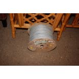 A roll of fencing wire