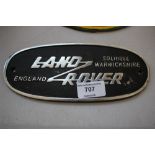 A reproduction Land Rover sign (93)