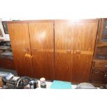 A pair of Stonehill furniture two door wardrobes