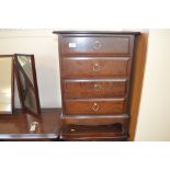 A pair of Stag bedside chests