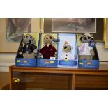 Four Meerkat Insurance toys