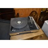 A Fidelity portable record player - sold as collec