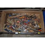 A tray of various tools