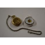 Two modern pocket watches