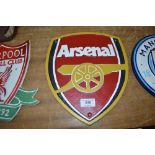 A reproduction Arsenal plaque (50)