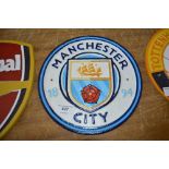 A reproduction Manchester city plaque (147)