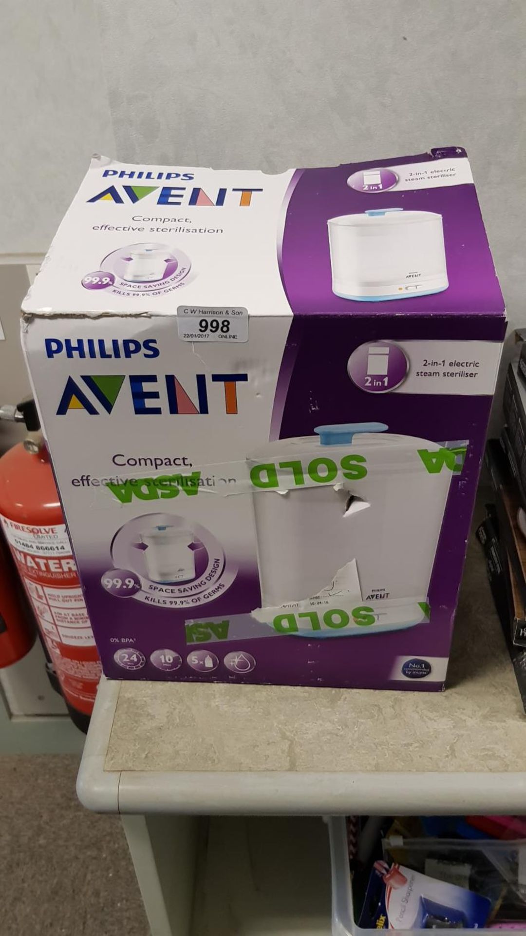 Philips Avent 2in1 Electric Steam Sterliser