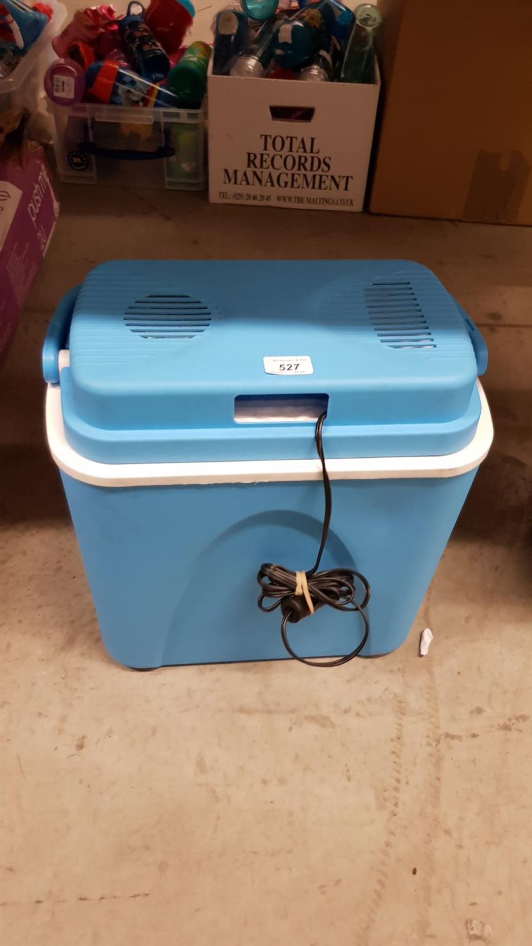 Cooler Container with car plug in power lead