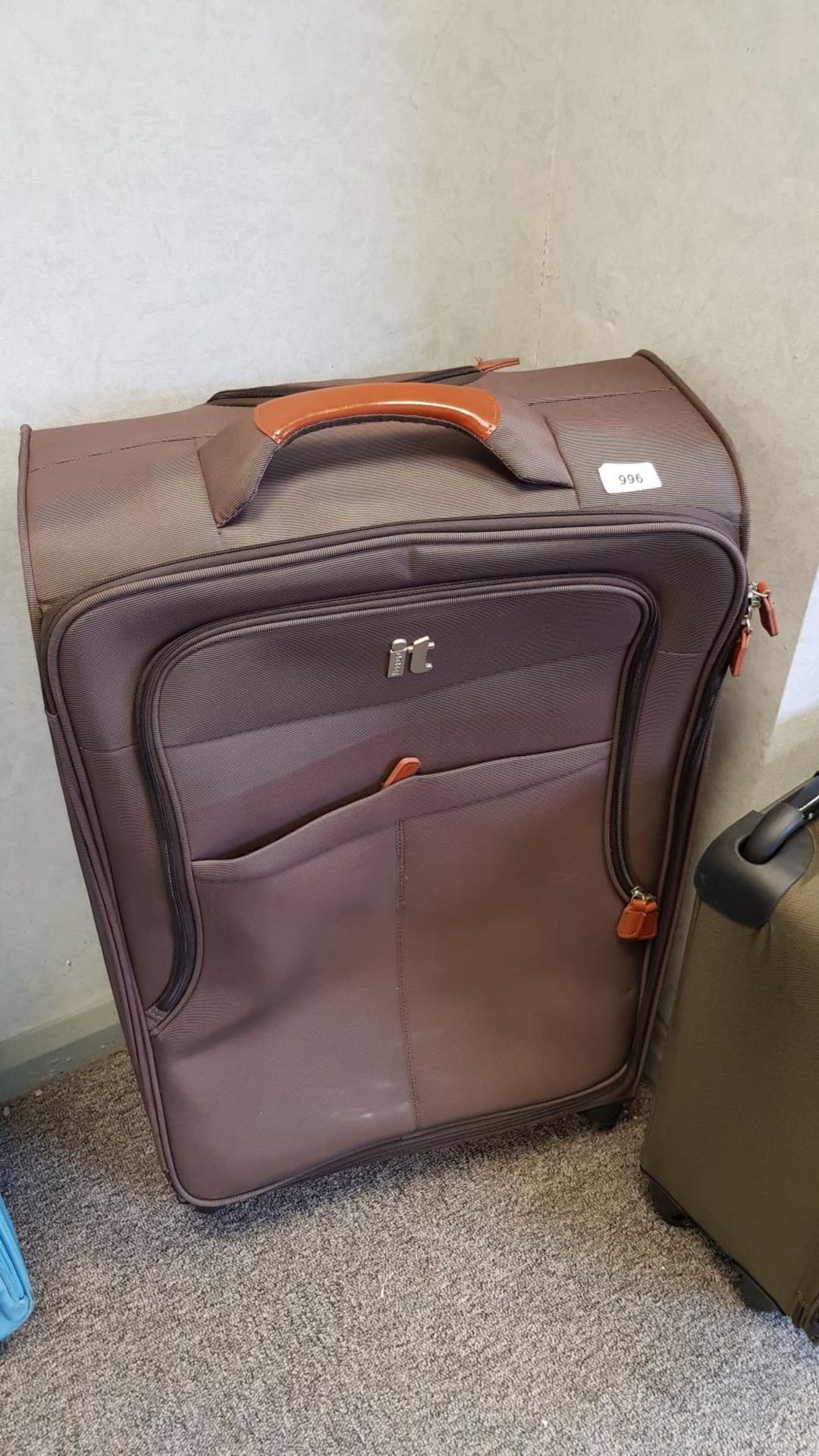 IT lightweight luggage case - 86L - brown