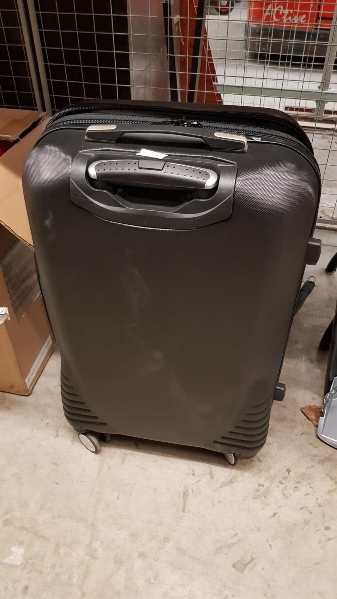 IT Black Suitcase with Wheels (as seen)