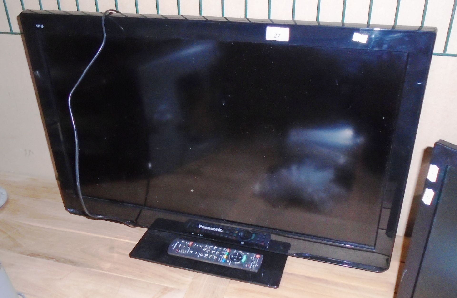 A Panasonic Viera TX-L32C3B 32"" LCD TV complete with remote control