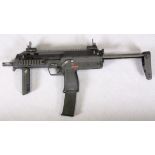 MP9 Airsoft replica SMG (gas powered) and 3 x spare magazines PLEASE READ CAREFULLY PRIOR TO