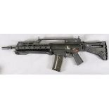 WE G39K Airsoft replica assault rifle with bipod stand (gas powered) with 4 x spare magazines and 3